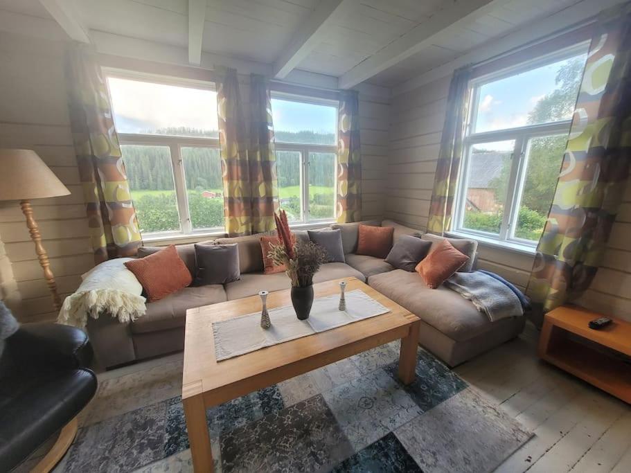 Apartamento Skogan Leirfjord Exterior foto